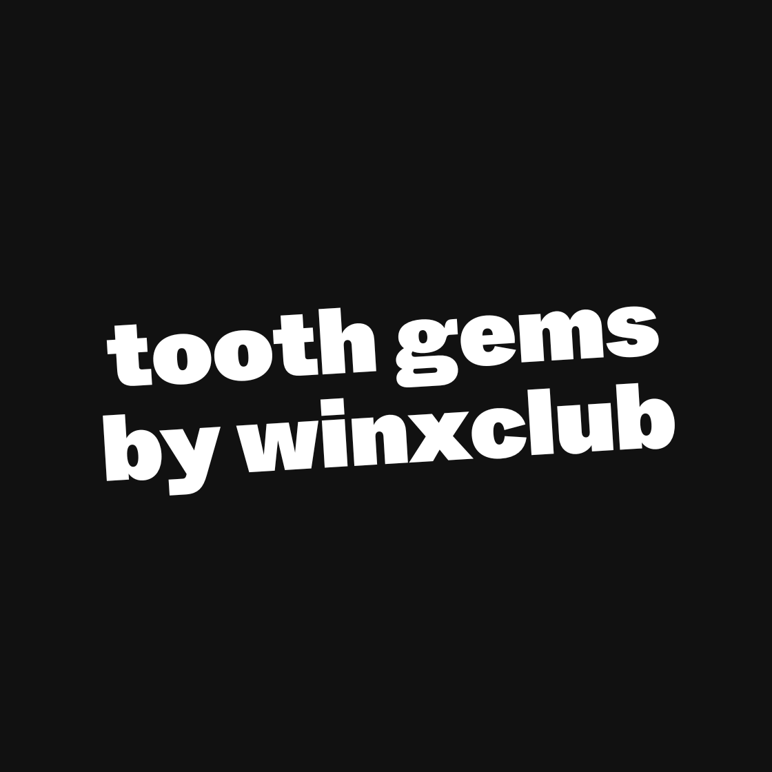 tooth gems by winxclub